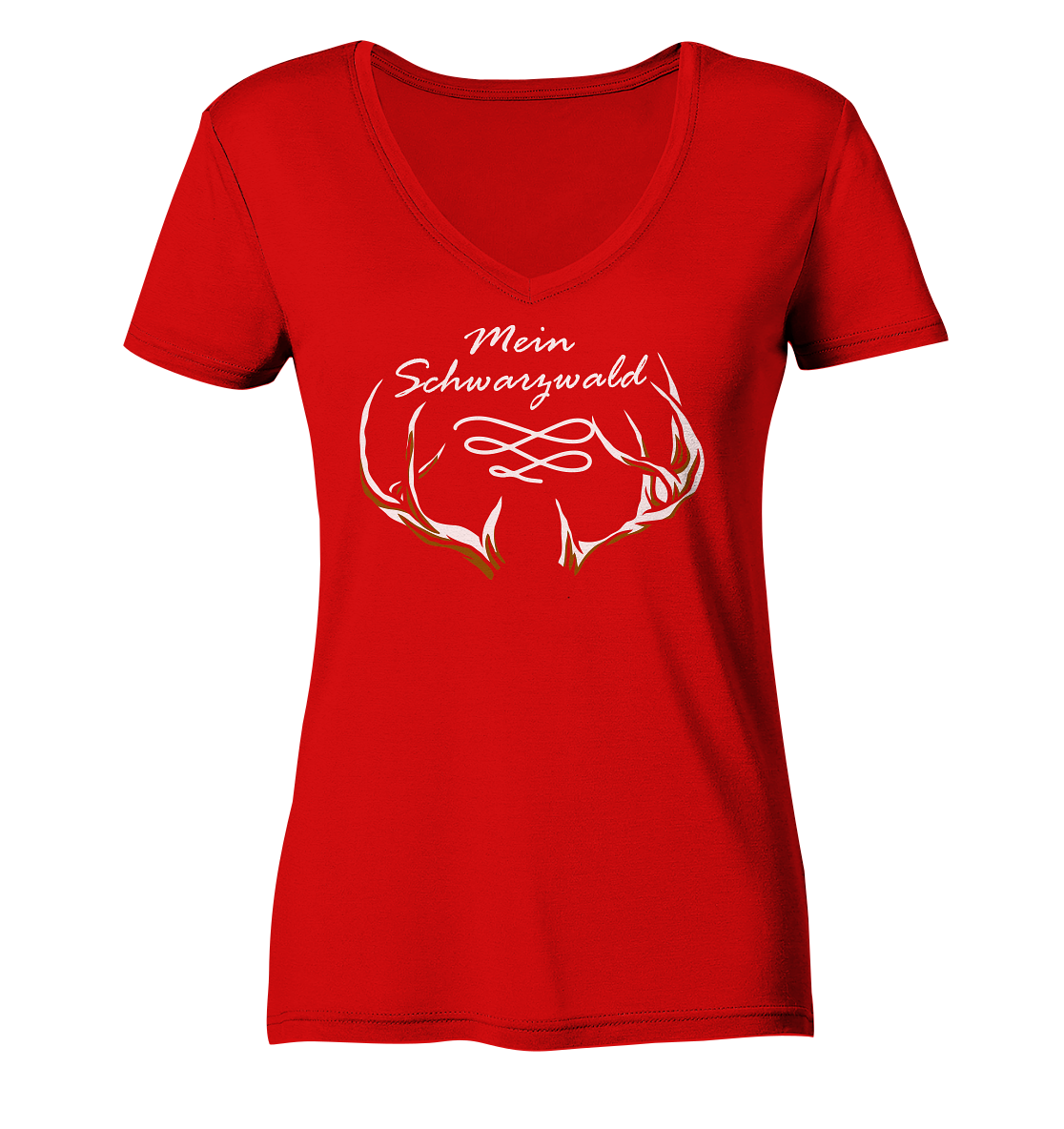 Mein Schwarzwald | - Ladies V-Neck Shirt