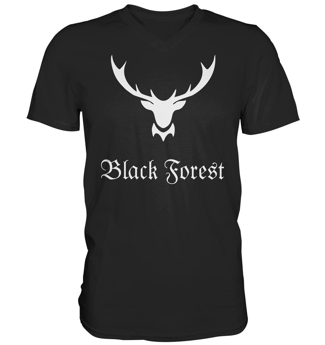Black Forest Hirschgeweih | V-Neck T-Shirt