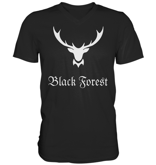 Black Forest Hirschgeweih | V-Neck T-Shirt