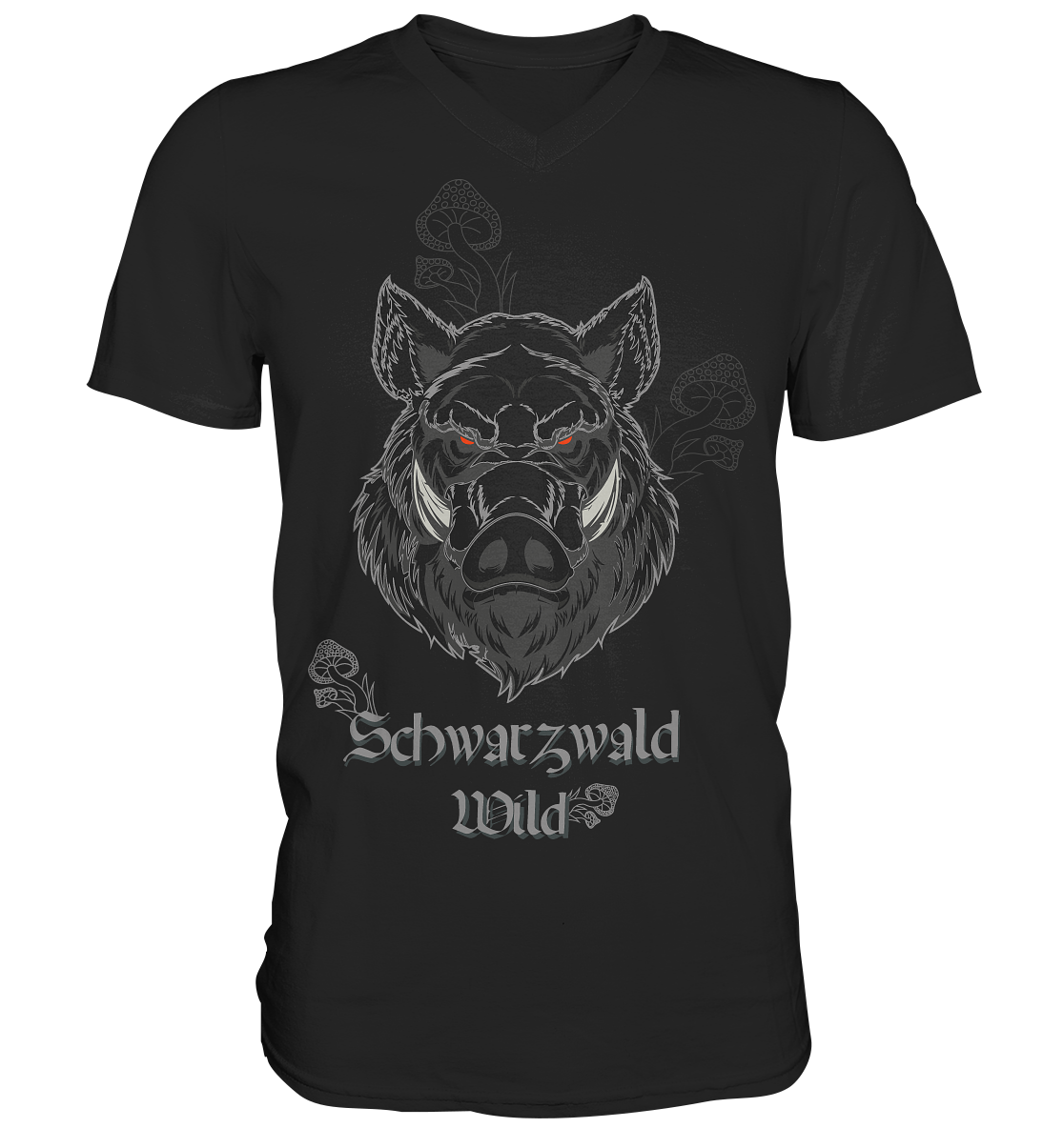 Schwarzwald Wild | Herren V-Neck Shirt