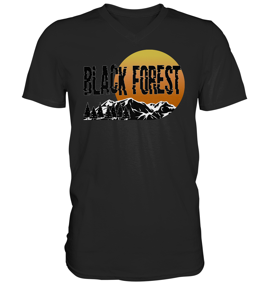 Black Forest | Herren V-Neck T-Shirt