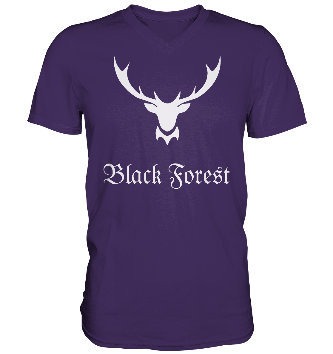 Black Forest Hirschgeweih | V-Neck T-Shirt