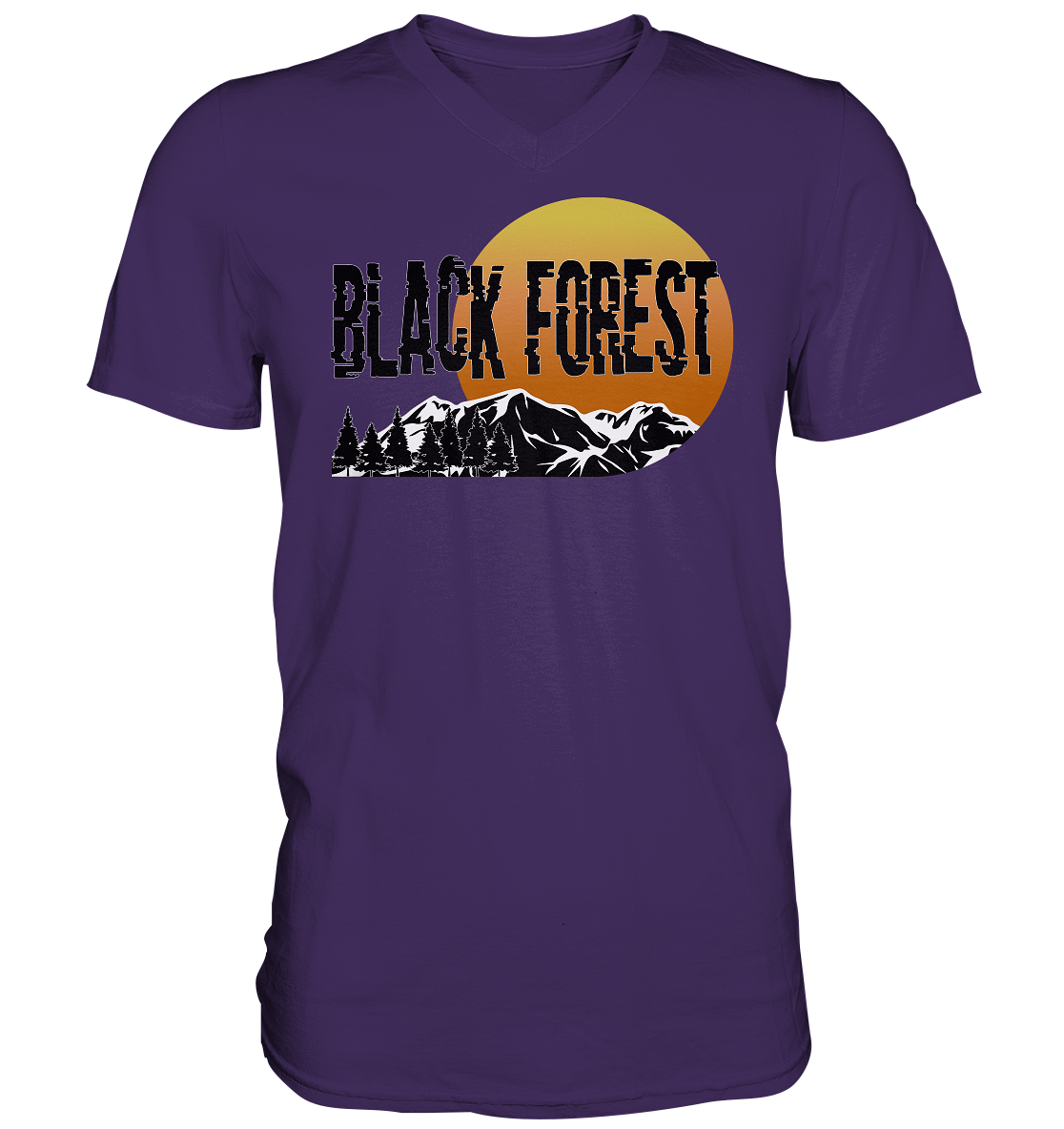 Black Forest | Herren V-Neck T-Shirt