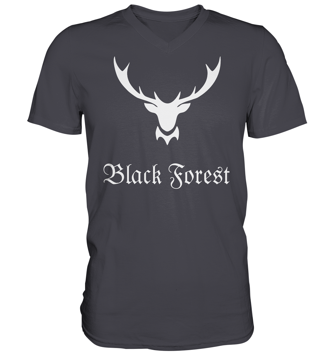 Black Forest Hirschgeweih | V-Neck T-Shirt