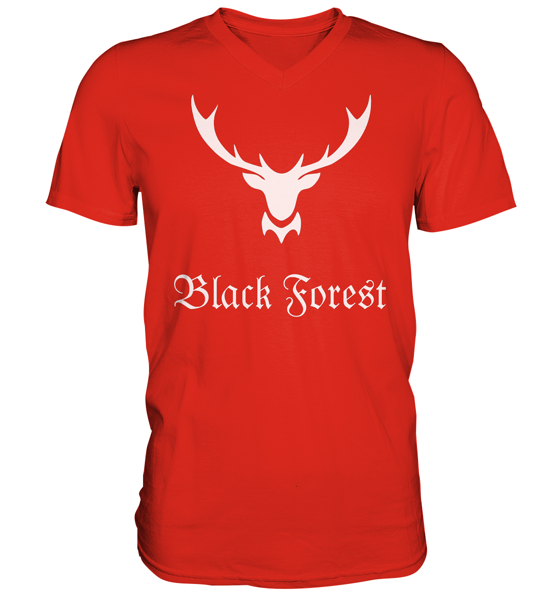 Black Forest Hirschgeweih | V-Neck T-Shirt