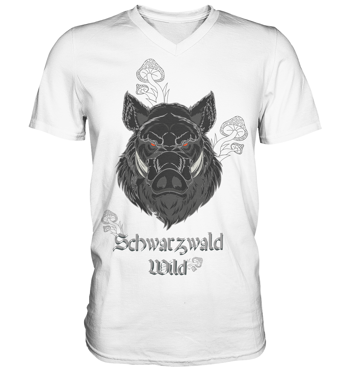 Schwarzwald Wild | Herren V-Neck Shirt