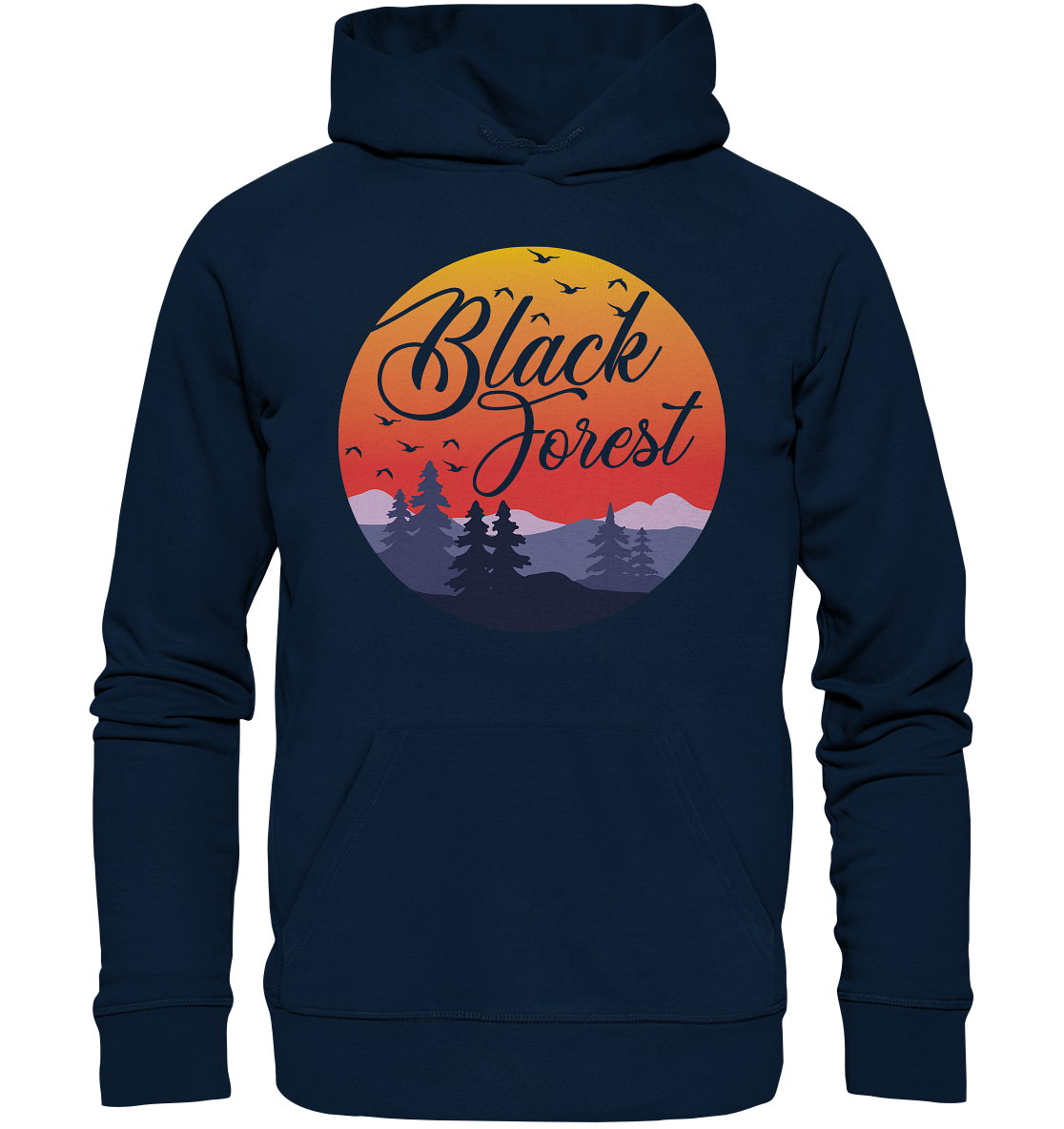 Black Forest Sunset | Organic Hoodie