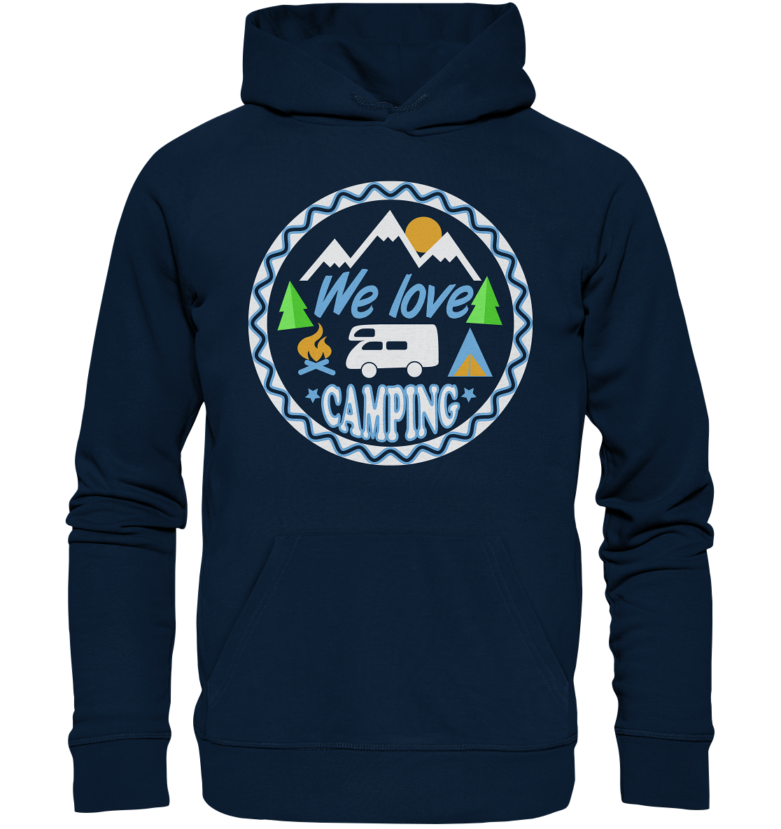 We Love Camping | Organic Hoodie