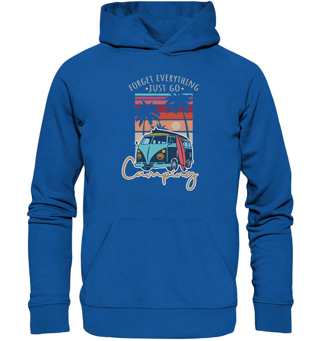 Just Go Camping | - Organic Basic Hoodie