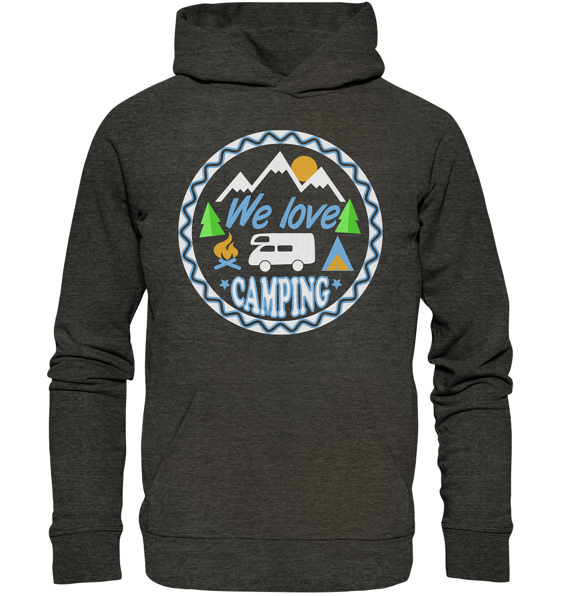 We Love Camping | Organic Hoodie