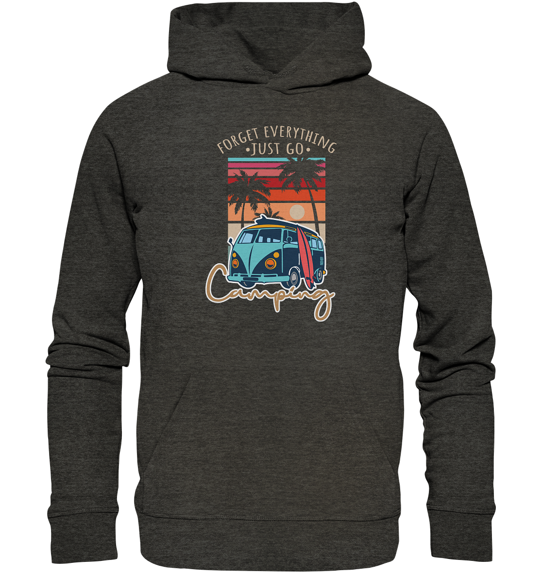 Just Go Camping | - Organic Basic Hoodie