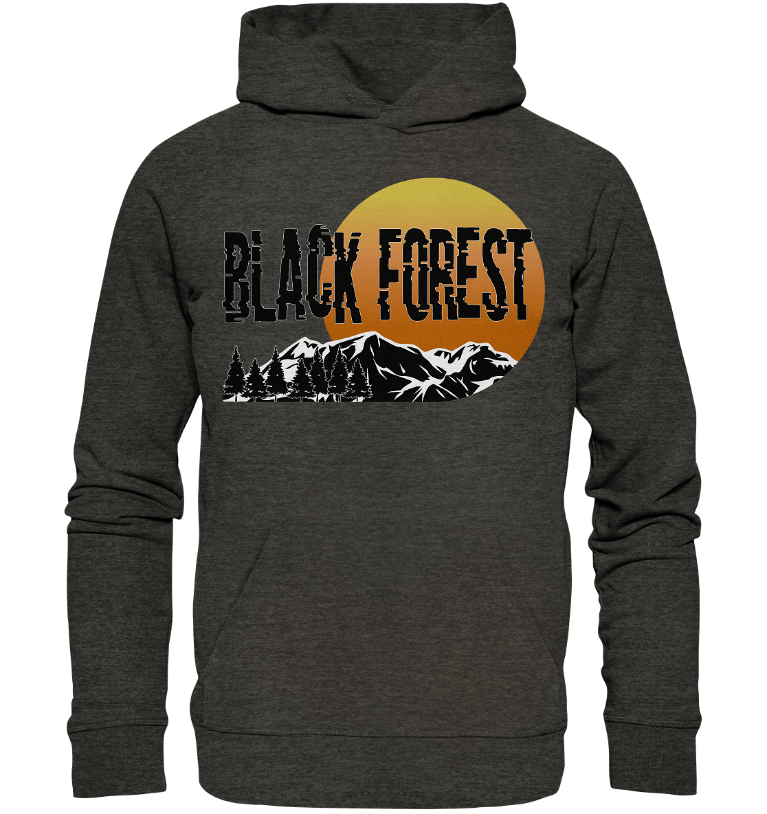 Black Forest | - Organic Basic Hoodie