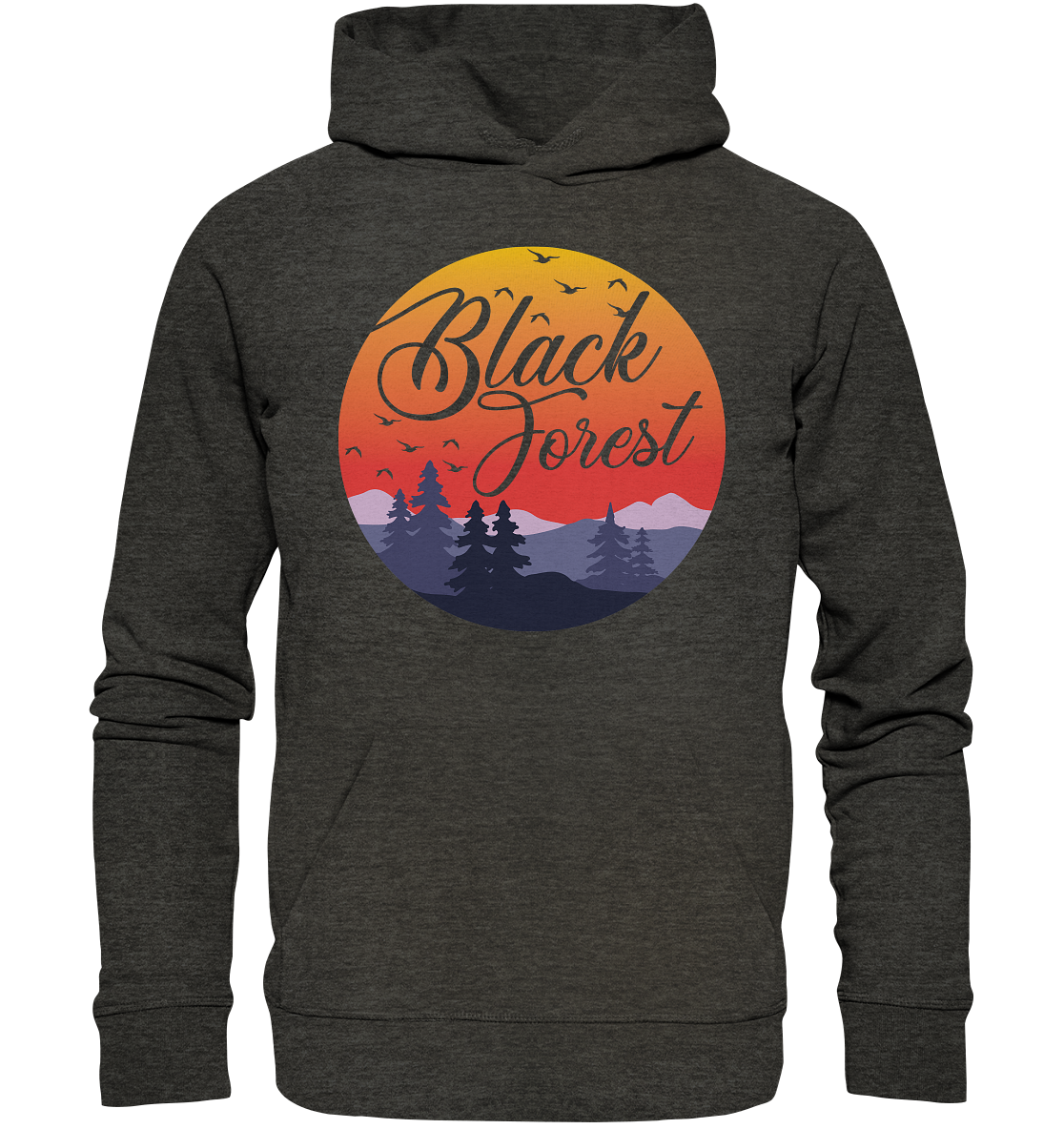 Black Forest Sunset | Organic Hoodie