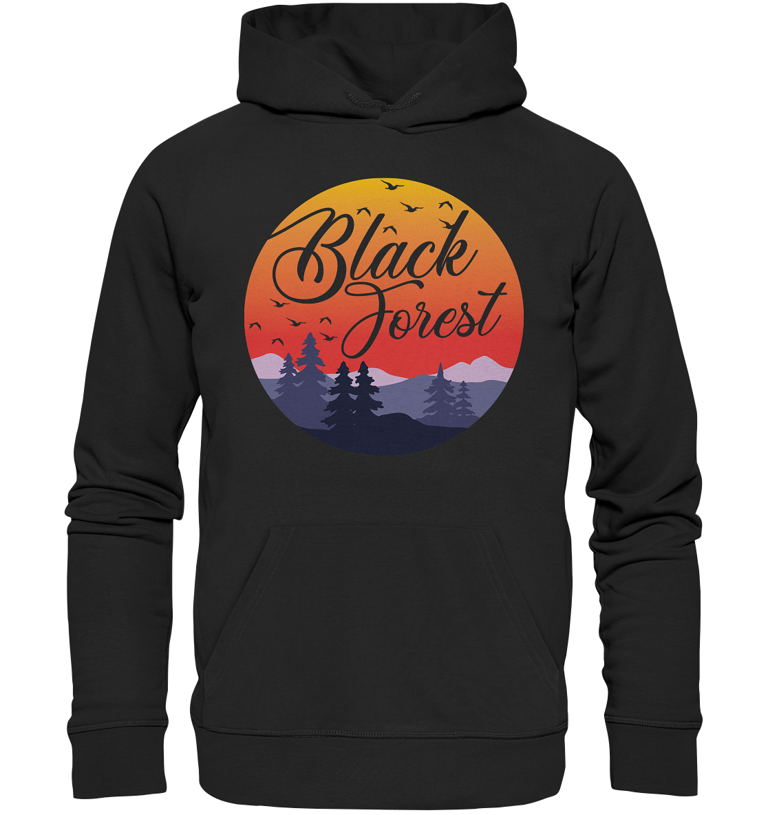 Black Forest Sunset | Organic Hoodie