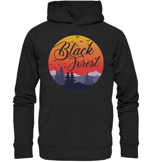 Black Forest Sunset | Organic Hoodie