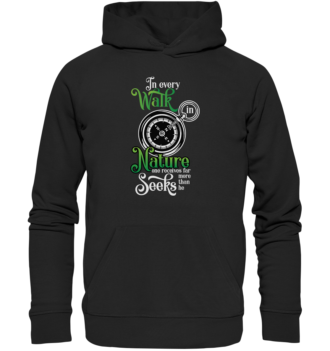 Every Walk In Nature | - Organic Basic Hoodie