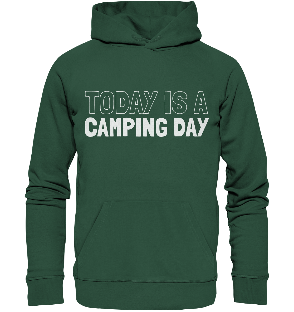 Camping Day | Organic Hoodie