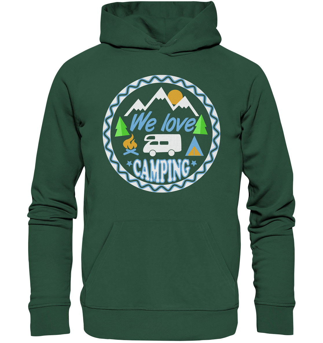 We Love Camping | Organic Hoodie