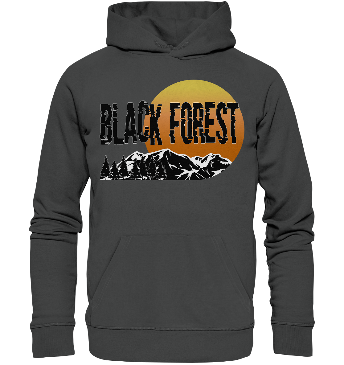 Black Forest | - Organic Basic Hoodie