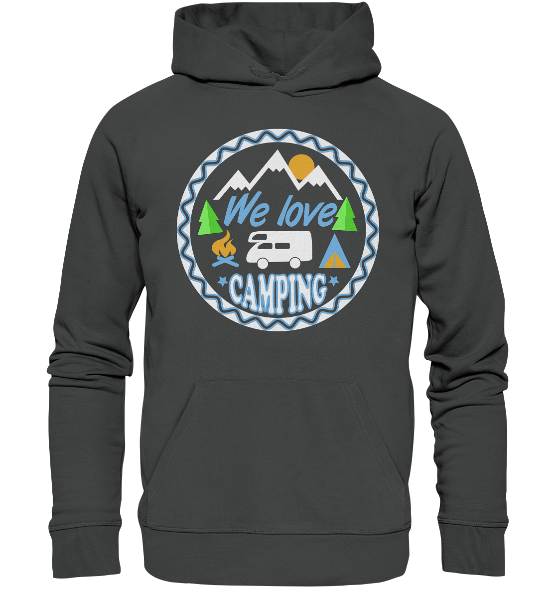 We Love Camping | Organic Hoodie