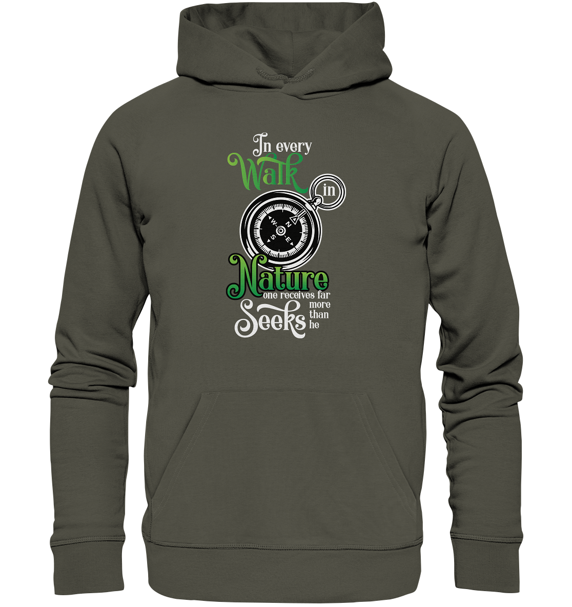 Every Walk In Nature | - Organic Basic Hoodie