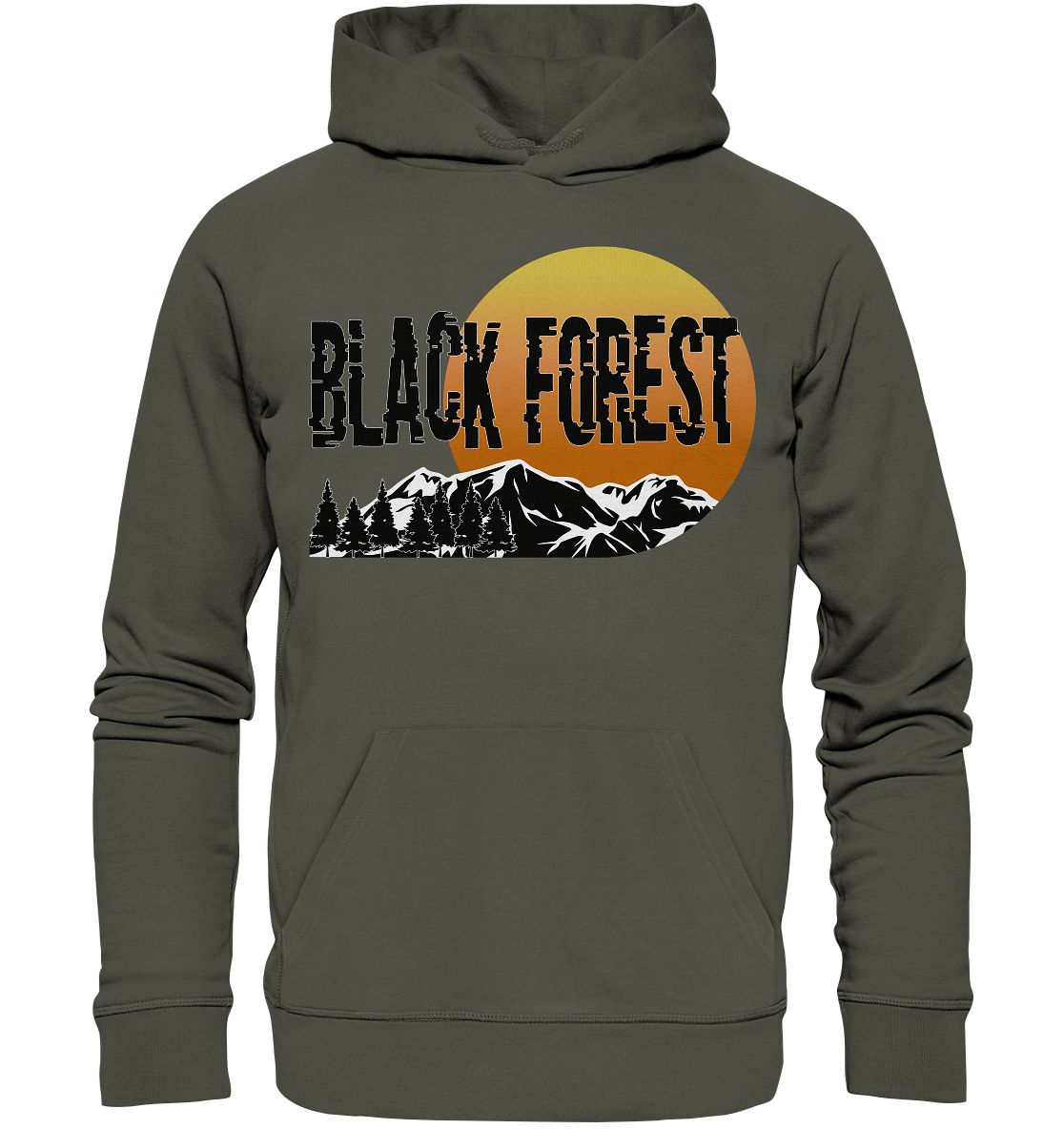 Black Forest | - Organic Basic Hoodie