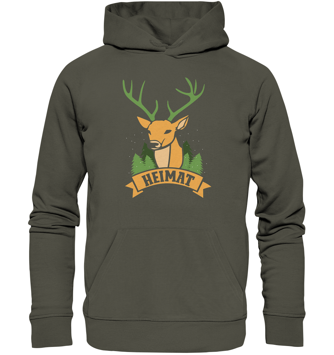 Heimat Hirsch - Organic Basic Hoodie