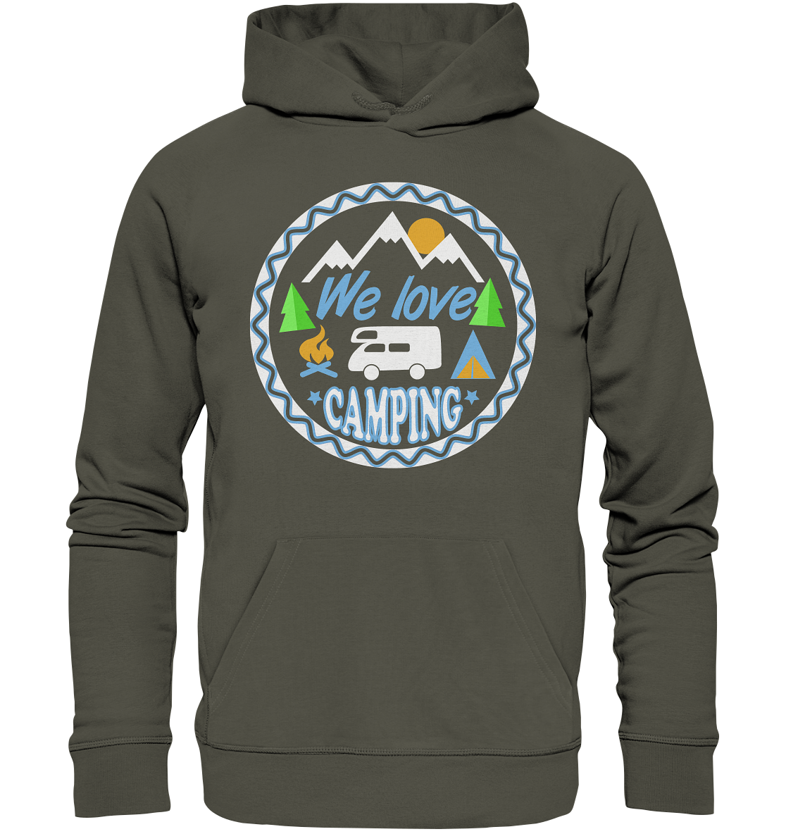 We Love Camping | Organic Hoodie