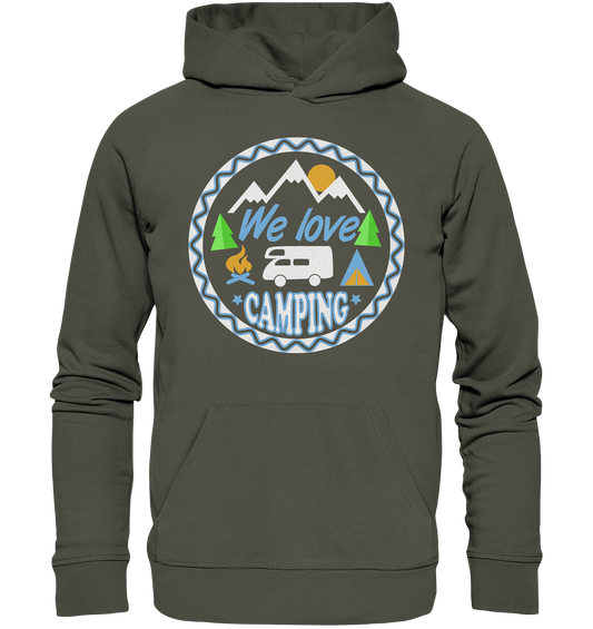 We Love Camping | Organic Hoodie