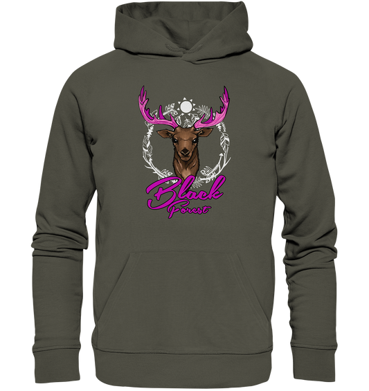 Black Forest Hirsch | Organic Hoodie