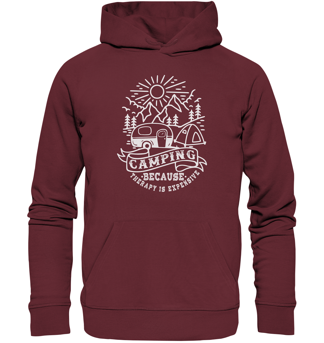 Camping Therapy | Organic Hoodie