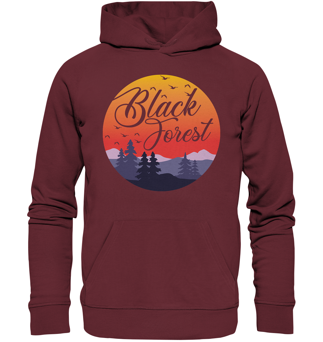 Black Forest Sunset | Organic Hoodie