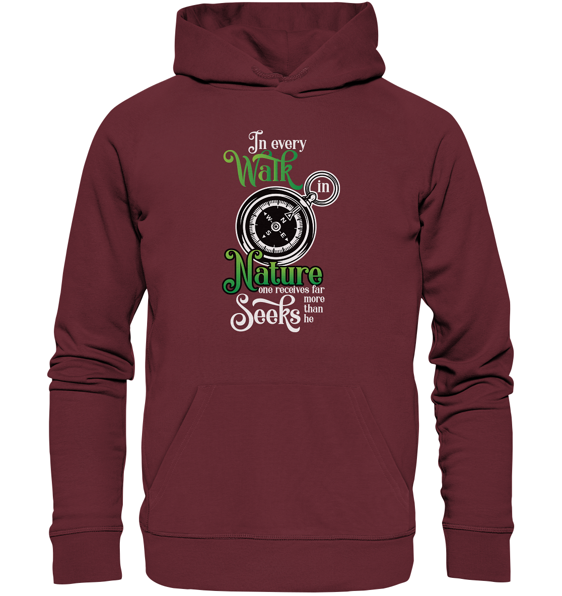 Every Walk In Nature | - Organic Basic Hoodie