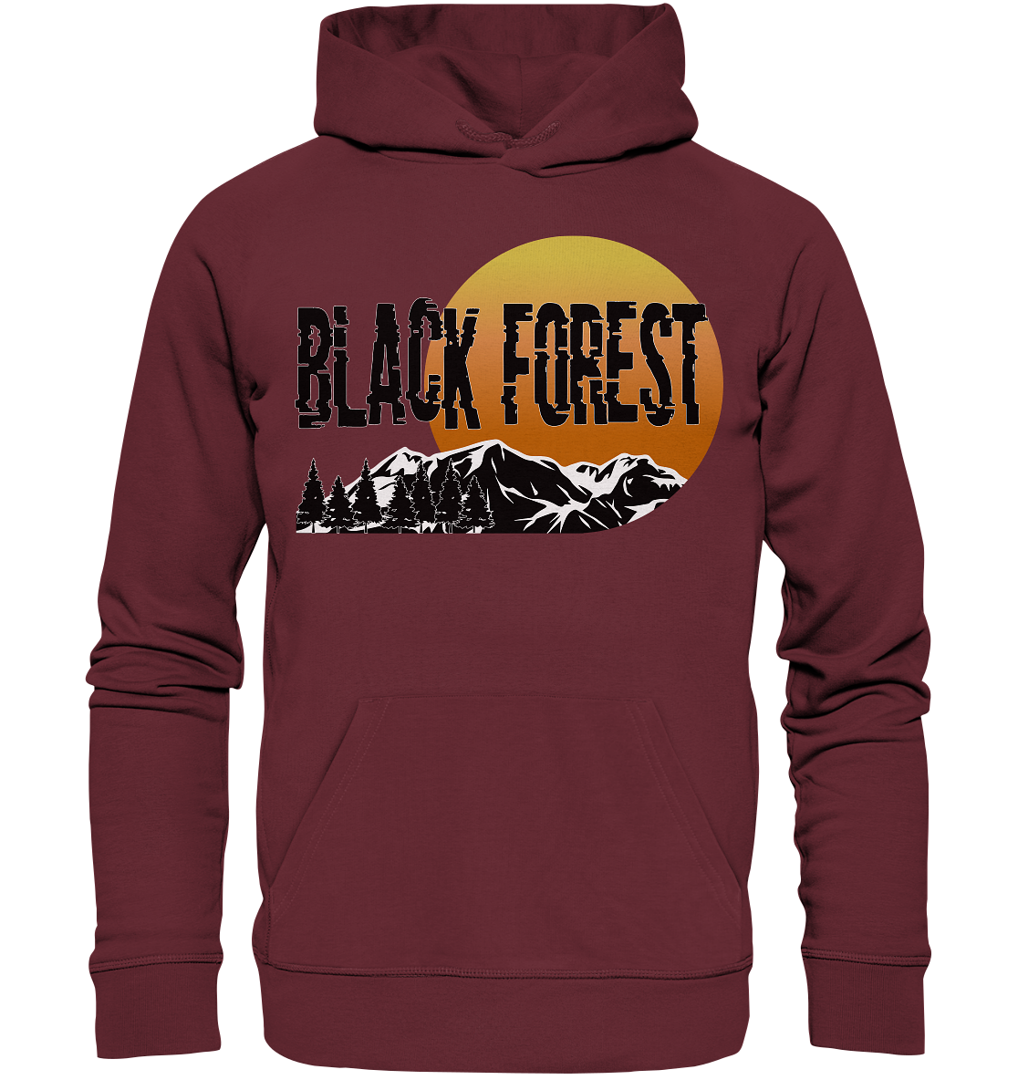 Black Forest | - Organic Basic Hoodie