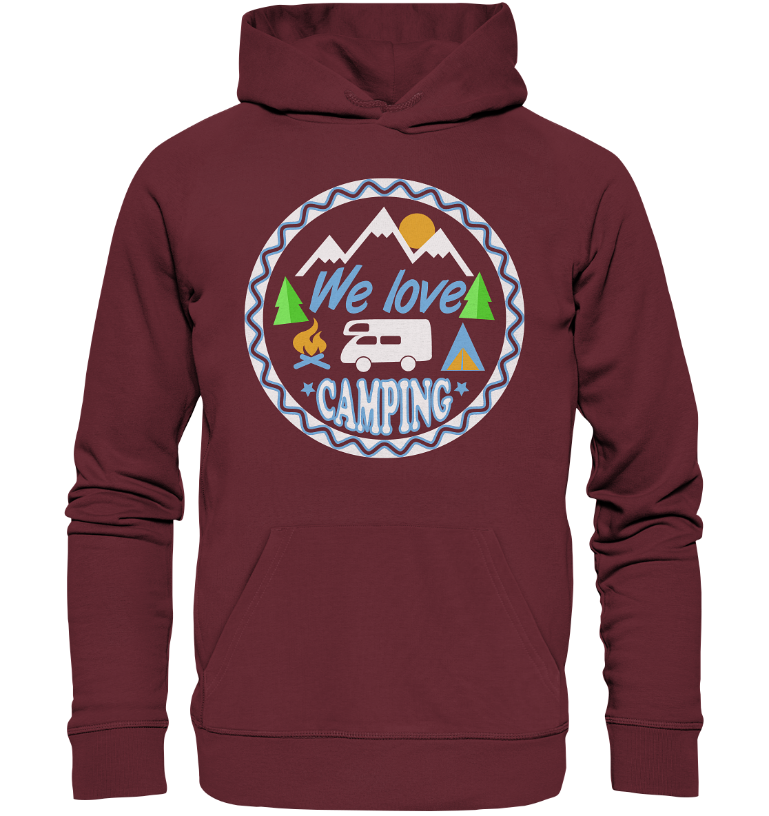 We Love Camping | Organic Hoodie