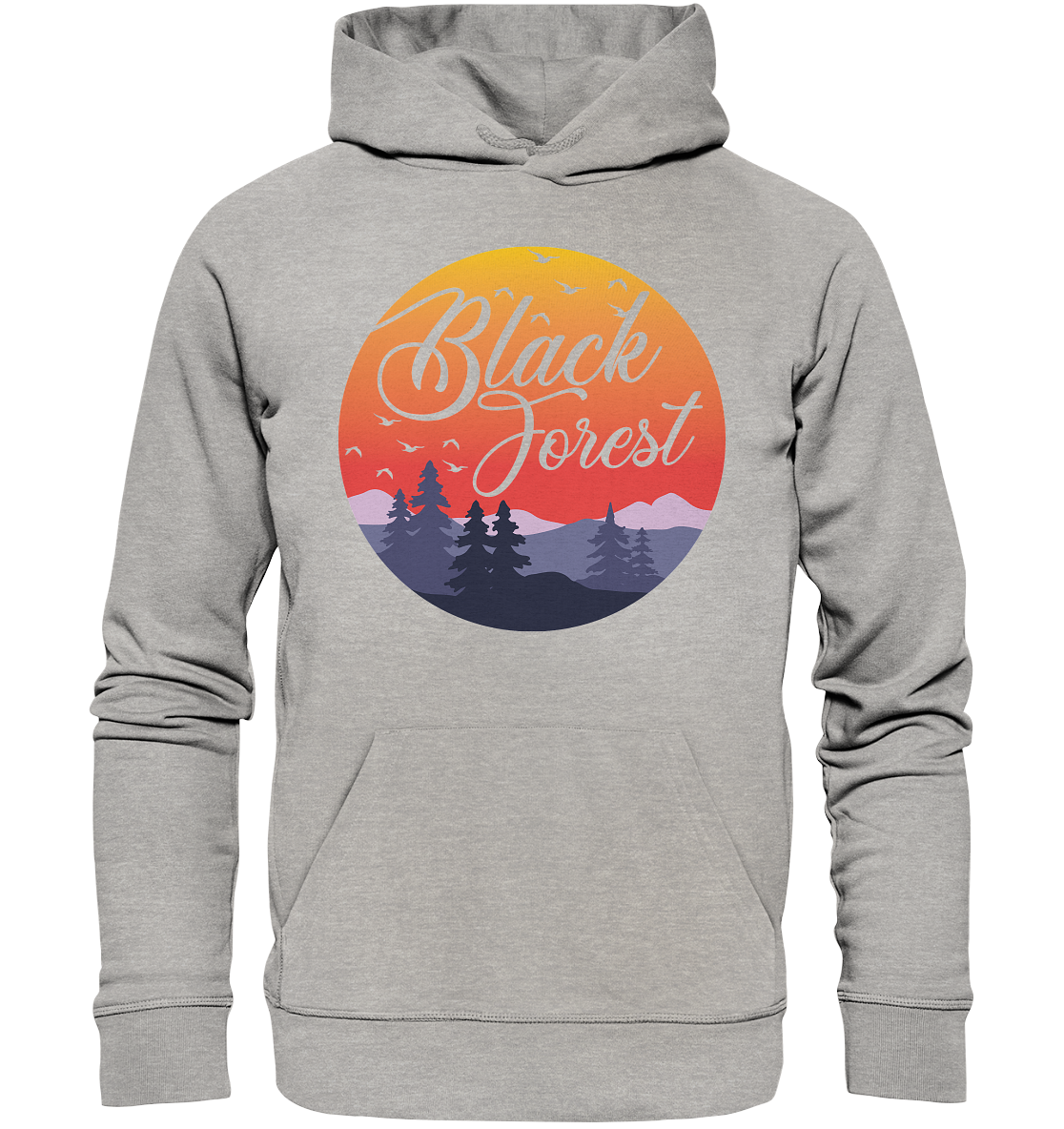 Black Forest Sunset | Organic Hoodie