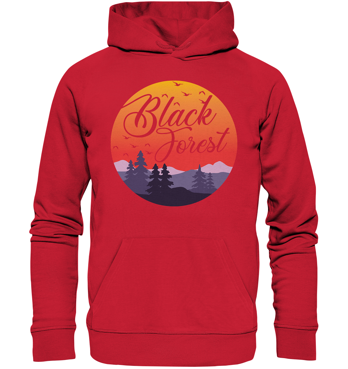 Black Forest Sunset | Organic Hoodie