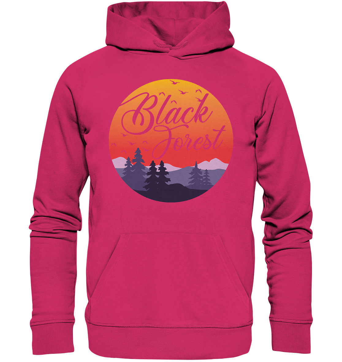 Black Forest Sunset | Organic Hoodie