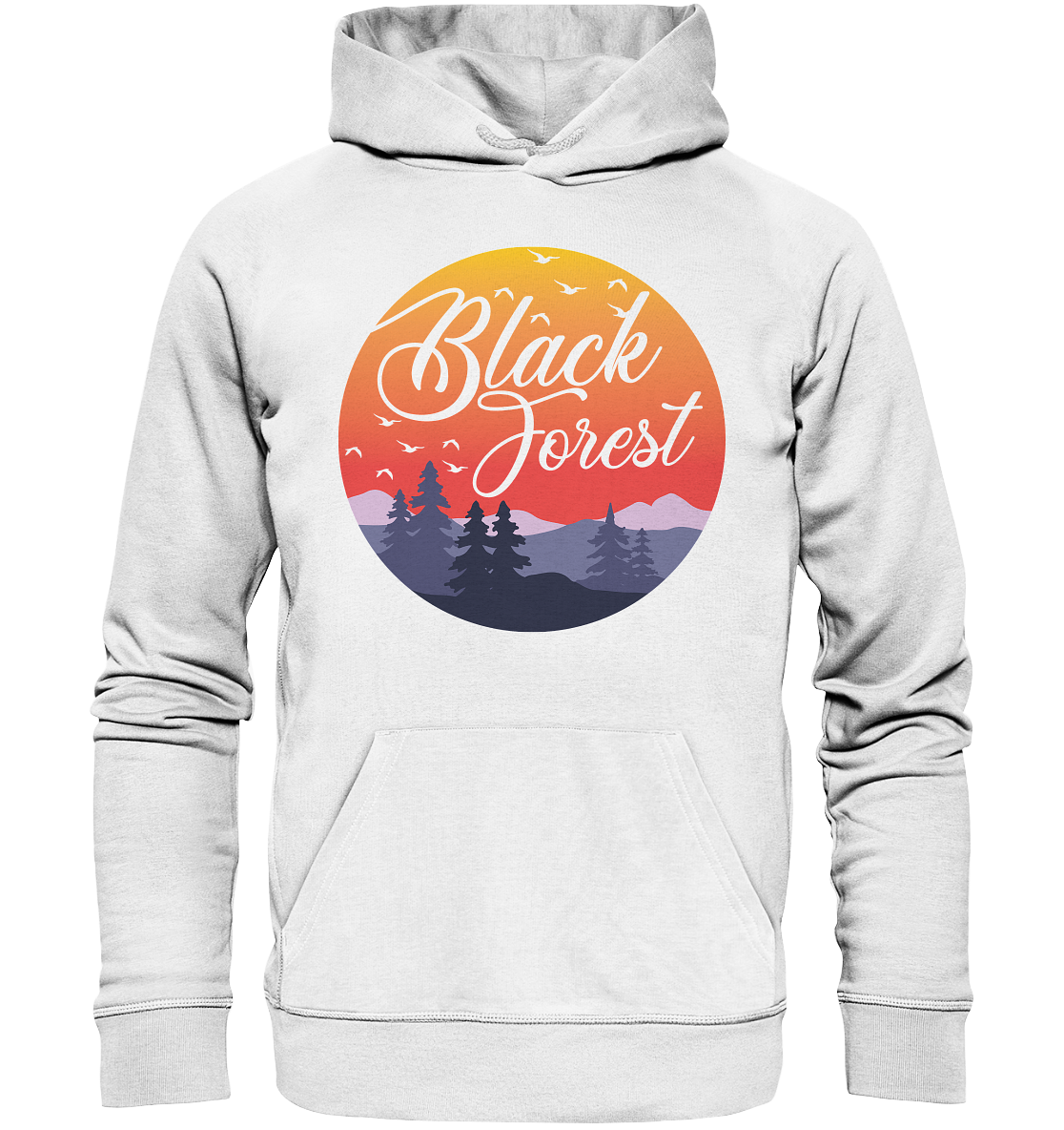 Black Forest Sunset | Organic Hoodie