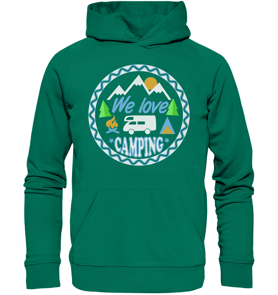 We Love Camping | Premium Organic Hoodie