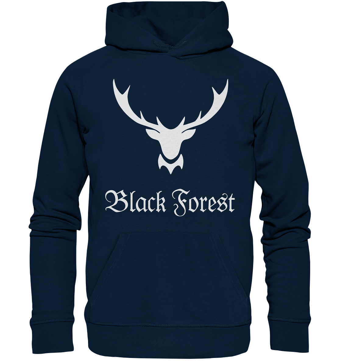 Black Forest Hirschgeweih | Organic Premium Hoodie