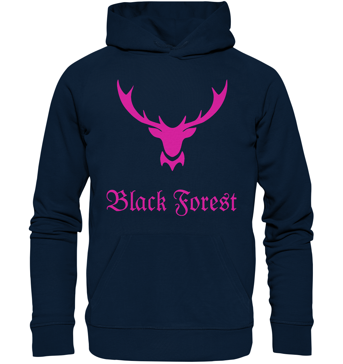 Black Forest Hirschgeweih | Organic Premium Hoodie