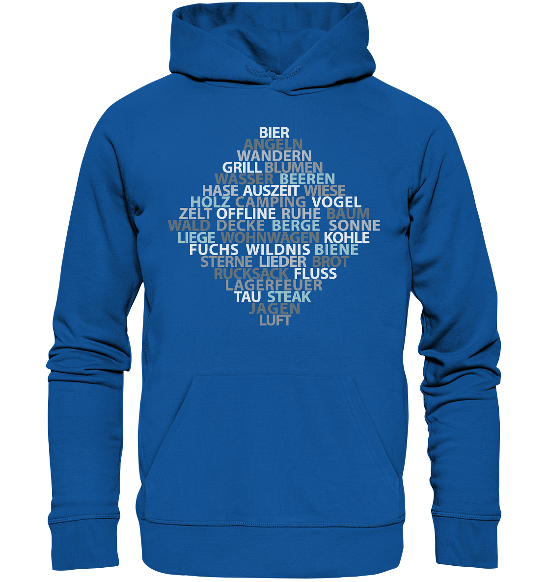 Wortsalat der Natur | Premium Organic Hoodie