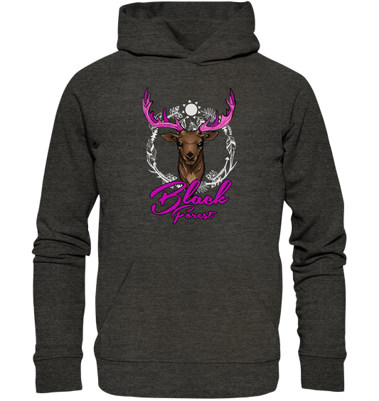 Black Forest Hirsch | Premium Organic Hoodie