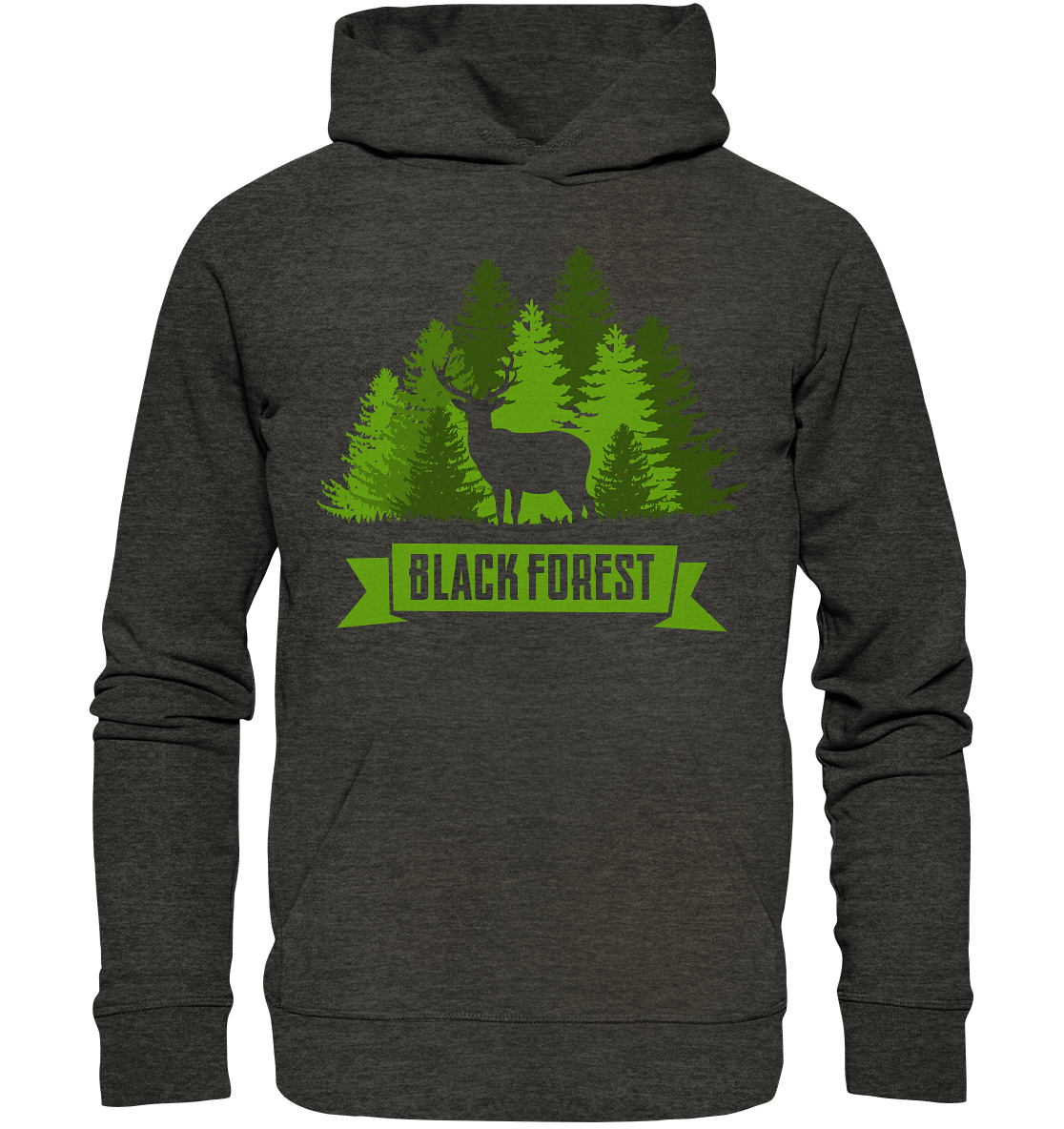 Black Forest Hirsch & Wald | Organic Hoodie