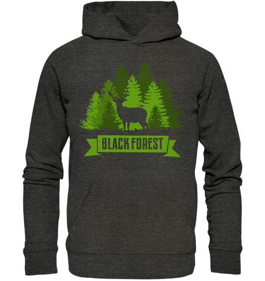 Black Forest Hirsch & Wald | Organic Hoodie