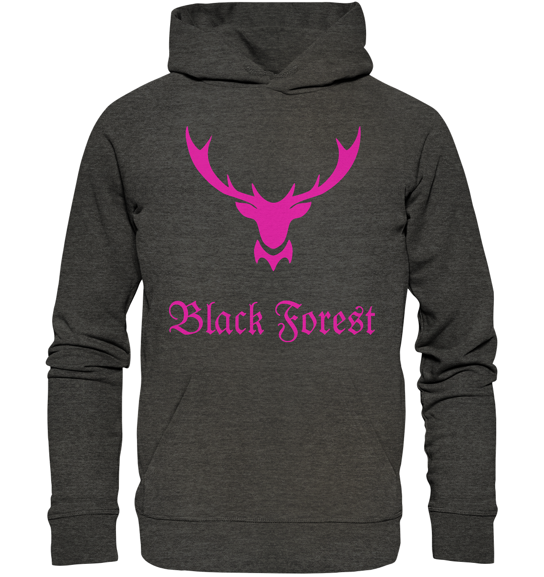 Black Forest Hirschgeweih | Organic Premium Hoodie