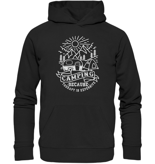 Camping Therapy | Premium Organic Hoodie