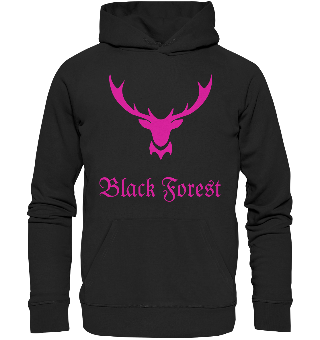 Black Forest Hirschgeweih | Organic Premium Hoodie