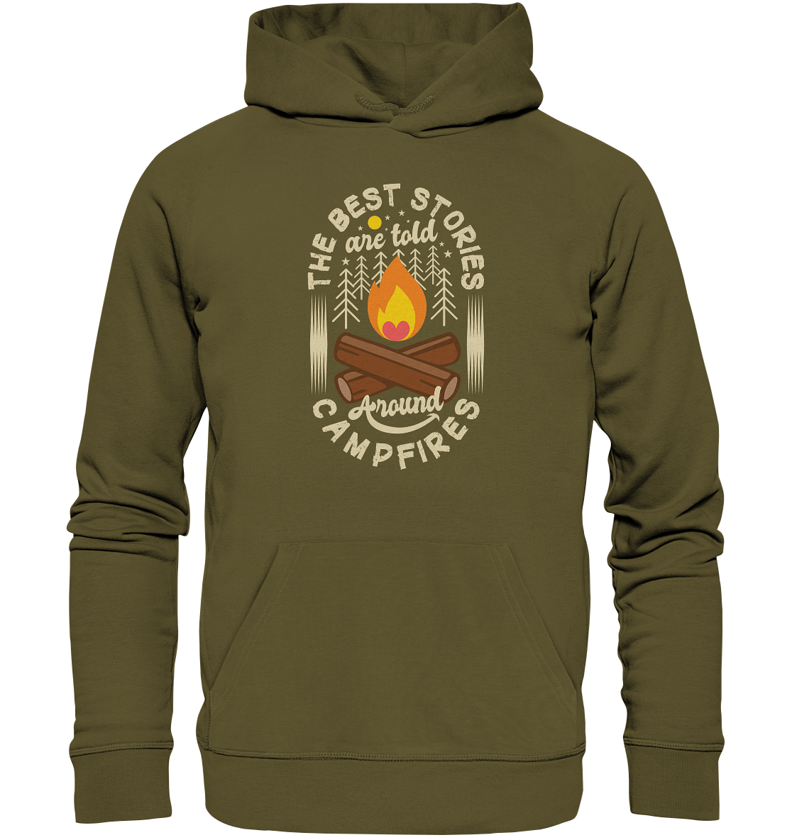 Campfire Stories | Premium Organic Hoodie
